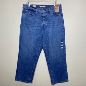 - LEVIS WEDGIE STRAIGHT HIgh Rise Jeans
